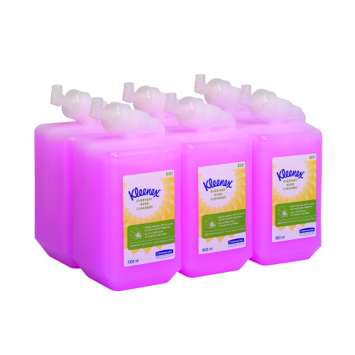 Kleenex Kleenex Everyday Use Hand Soap Refill 1L X 6  6331 1