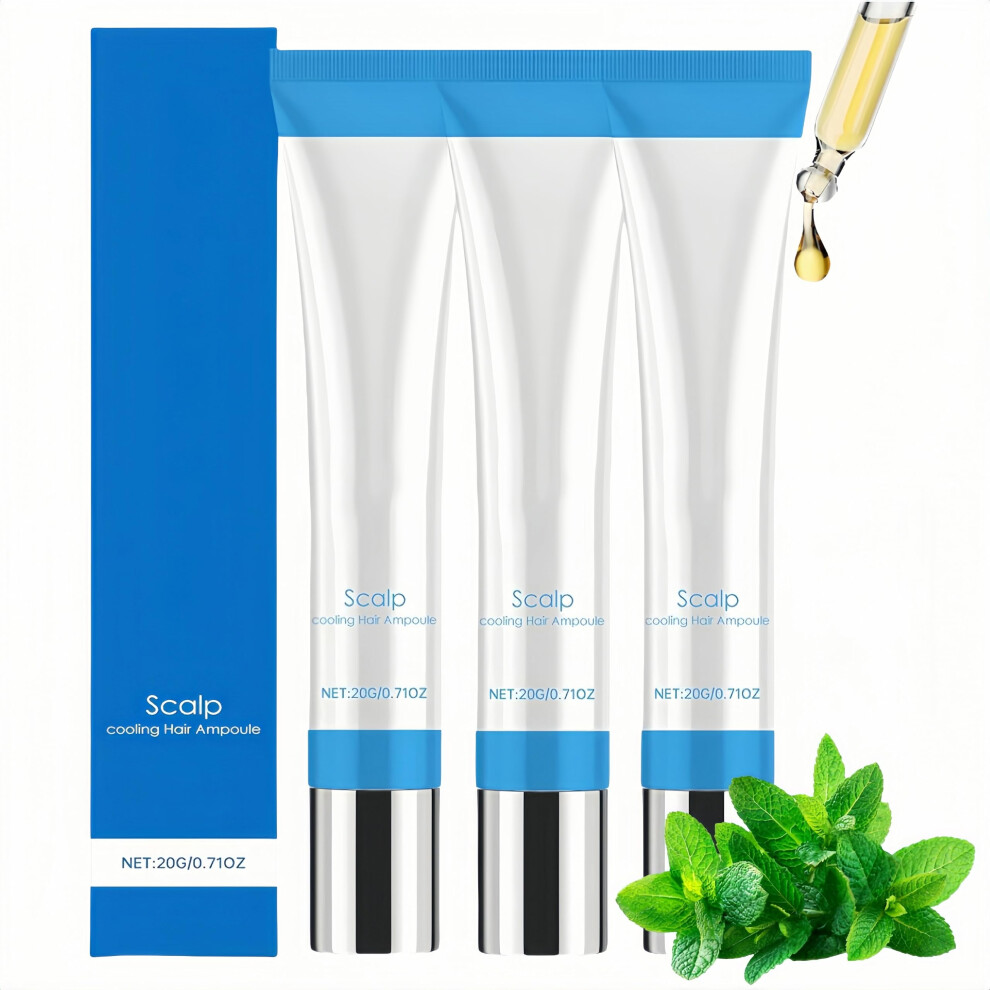 Hair Growth Serum for Men and Women, Nourishing Scalp Treatment, AntiDandruff RollOn (3 PCS)