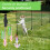 AREBOS AREBOS 25 m Mobile Garden Fence Net 4