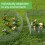 AREBOS AREBOS 25 m Mobile Garden Fence Net 6