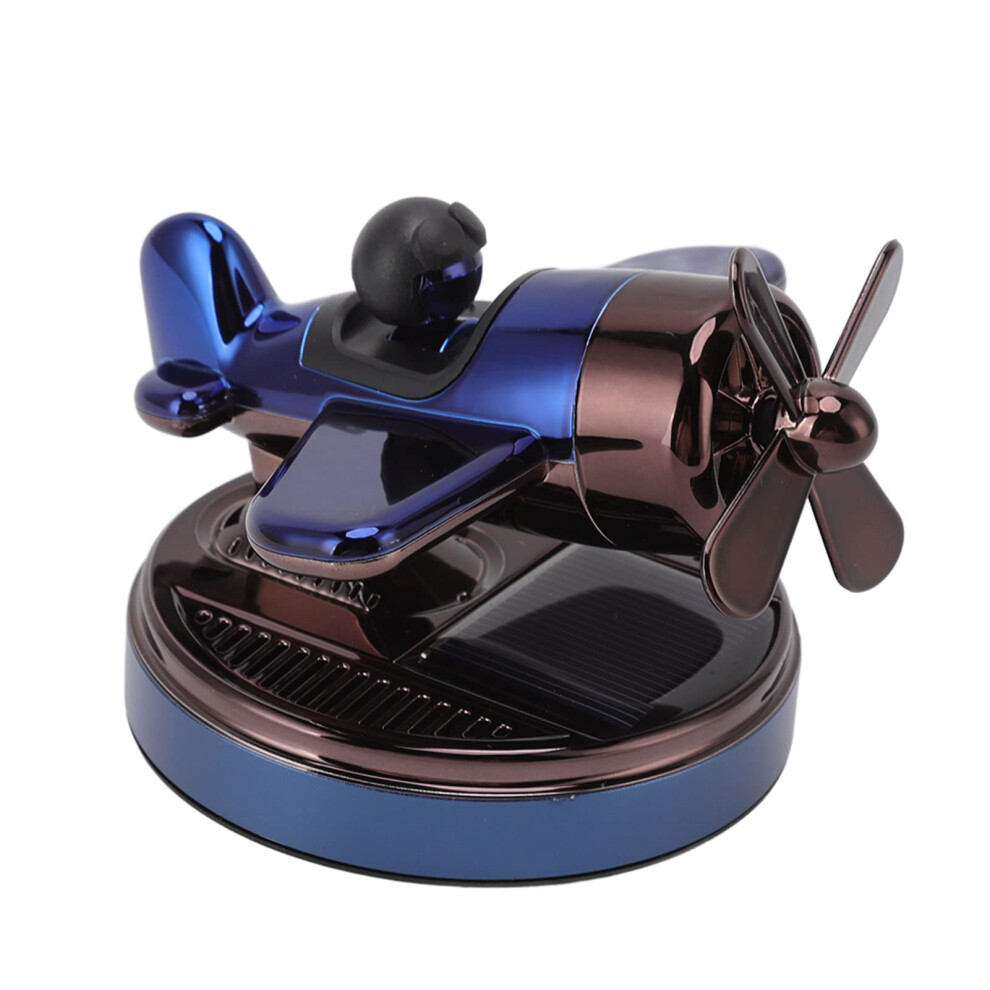 Solar Powered Helicopter Car Air Freshener With Rotating Turbine For Efficient Fragrance Diffusion 9164114138620
