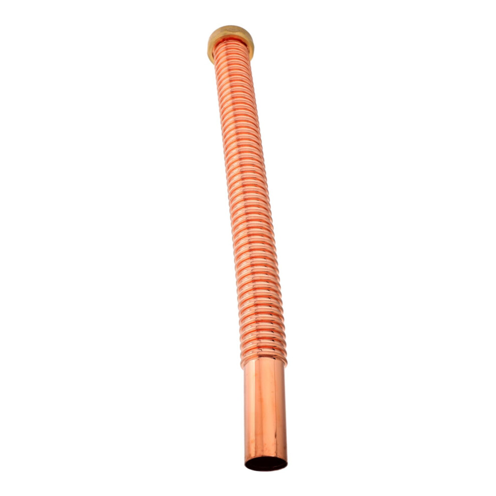 Flexible Copper Bathtub Drain Pipe Kit Extendable Hose For Freestanding Tubs Corrosion Resistant 9365369435452