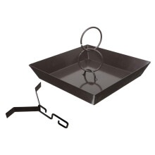Rain Chain Set with Birdbath Basin, Durable Iron Garden Decor for Downspouts and Outdoor Use