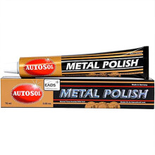 Metal Polish 75ml - High-Gloss Finish for Chrome and Metal Surfaces, Ideal for Black Finishes