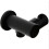 Handheld Shower Head Holder Solid Brass Wall Mount Bracket for Bathroom Black (1 Pack) 1