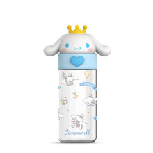Plastic Water Bottle 500ml Leakproof Cute Cartoon Lid Outdoor Sports Travel Drinking Cup