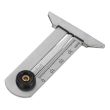 Digital Tire Tread Depth Gauge Stainless Steel Vernier Tool for Accurate Vehicle Safety Measurement