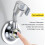 Adjustable Shower Head Holder Wall Mounted Suction Cup Punch NonSlip Bathroom Bracket 2