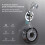 Adjustable Shower Head Holder Wall Mounted Suction Cup Punch NonSlip Bathroom Bracket 4