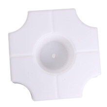 Garden Stepping Stone Mold DIY Reusable Concrete Paving Mold for Pathways Courtyards and Patios White