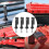 Recovery Board Mounting Pins AntiTheft Lockable Kit 4PCS Stainless Steel OffRoad Hardware 3