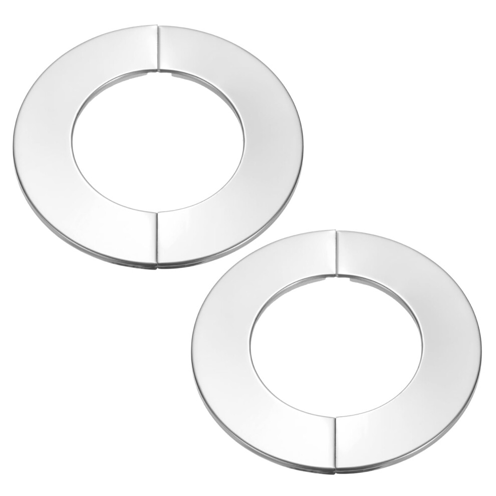 3 Inch Stainless Steel Pipe Escutcheon Cover, 2 Pcs Selfadhesive Wall Flange For Plumbing 9164114211231
