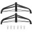 Adjustable Metal Christmas Tree Stand Foldable Iron Base for 4.9ft Trees Holiday Decorations 1