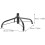 Adjustable Metal Christmas Tree Stand Foldable Iron Base for 4.9ft Trees Holiday Decorations 5