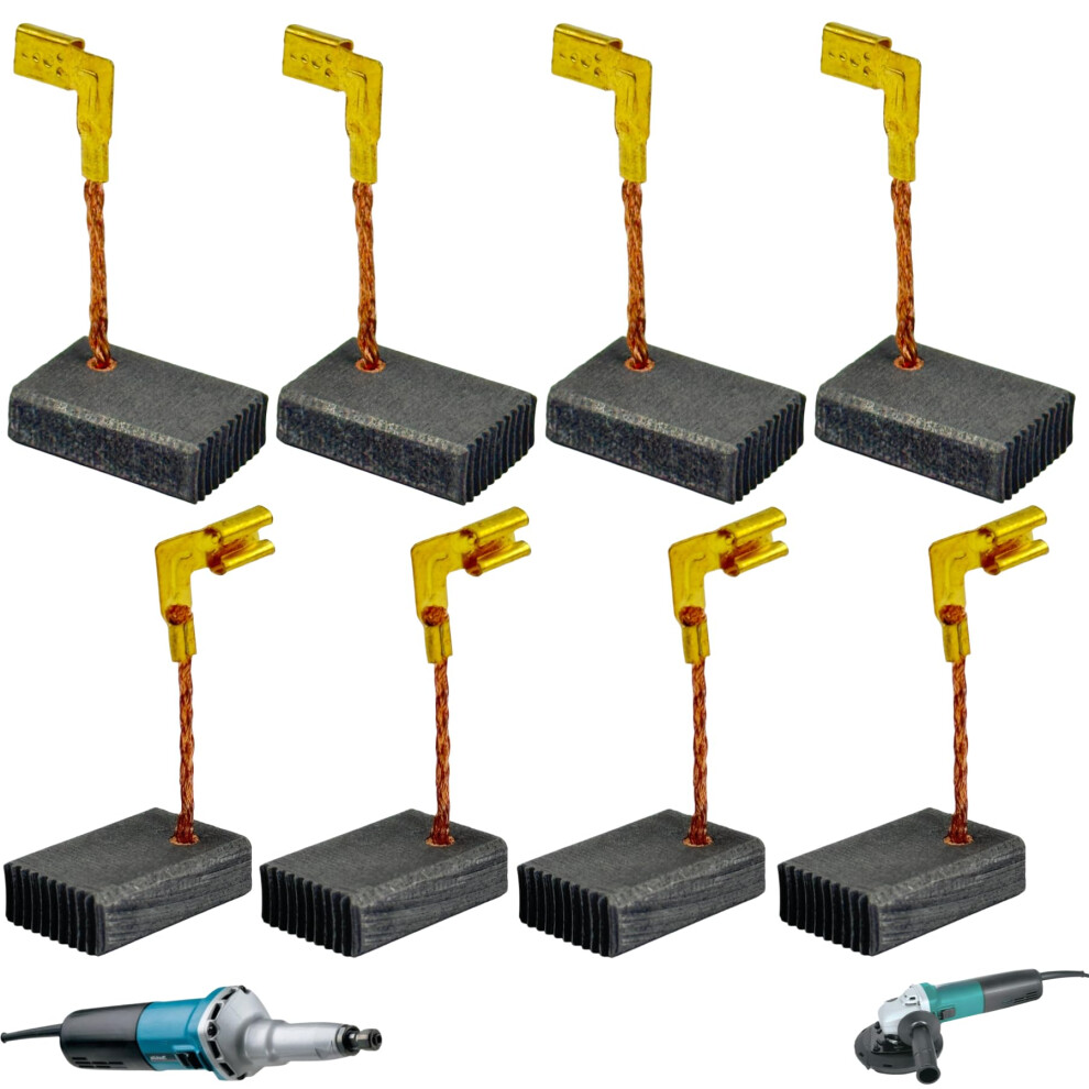 Carbon Brushes Cb318 Cb330 Cb314 Cb315 Cb340 8Pack For Makita Angle Grinders Restore Motor Efficiency 9164114211613