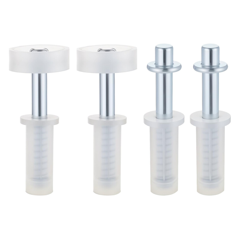 Bifold Door Hardware Kit With Spring Loaded Roller And Pivot Â Closet Door Parts Set 9164114211620