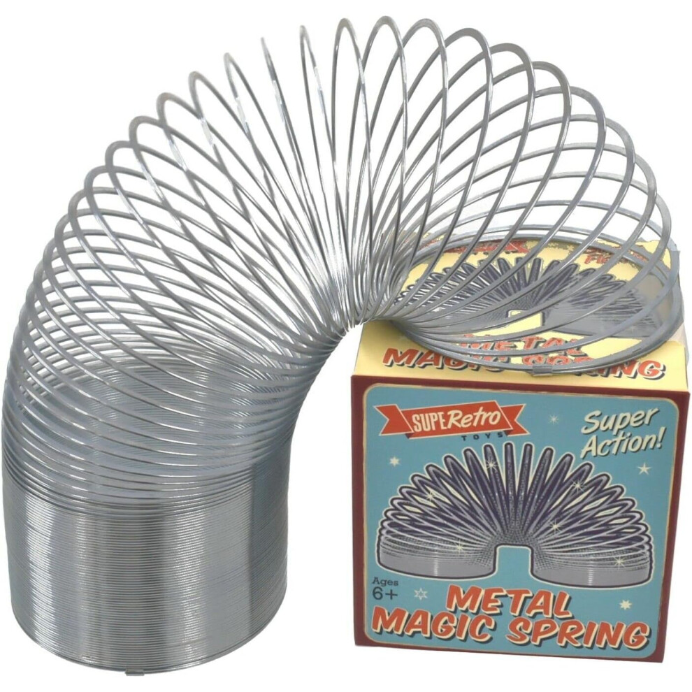 Celino Making Your Day Metal Magic Spring Slinky Toy Stretchy Bouncing Fidget Toys