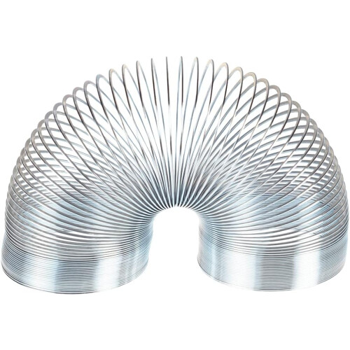 Metal Magic Spring Slinky Toy Stretchy Bouncing Fidget Toys 1
