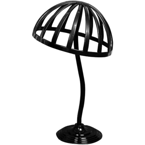 Wig Stand and Hat Display Rack with Stackable Design for Styling Drying and Organized Storage 1