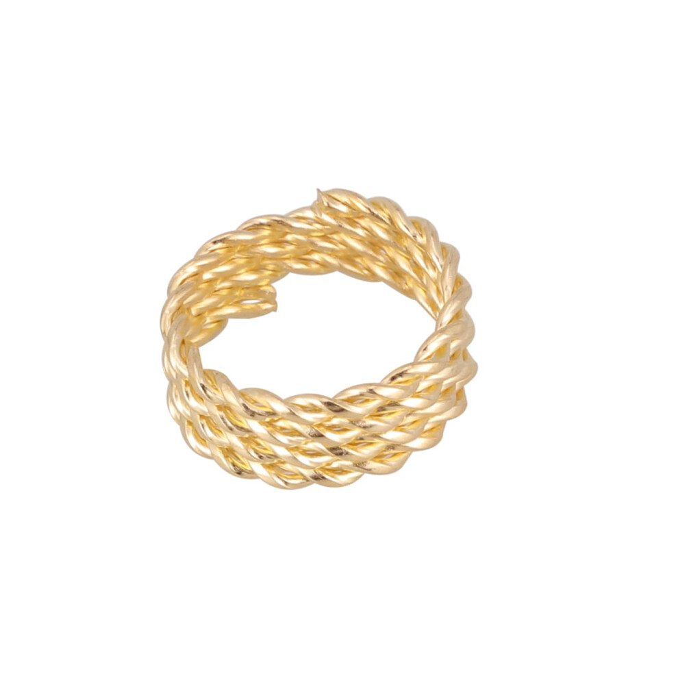 Unisex Golden Dreadlock Beads 30Pcs Adjustable Hair Braid Cuffs Rings For Braids And Locs