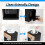 Desktop Hot and Cold Water Dispenser 110V  Loading for Home Office with OneHand Dispensing 2