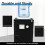 Desktop Hot and Cold Water Dispenser 110V  Loading for Home Office with OneHand Dispensing 5