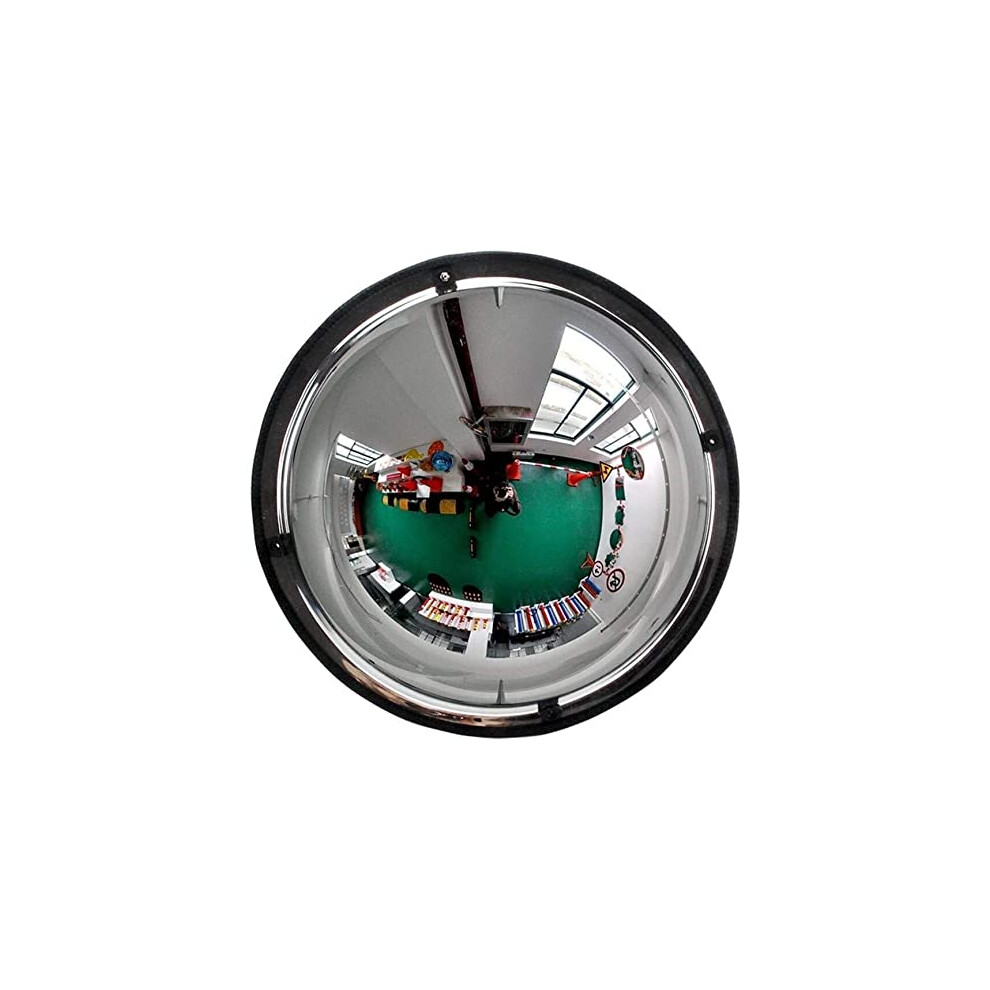 Convex Safety Mirror 360 Wideangle Acrylic Blind Spot Elimination Ceiling Or Wall Mounted 9365369387744