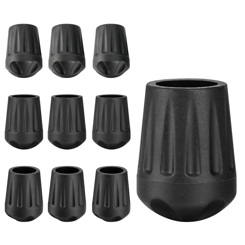 10 Pcs Camping Chair Leg Caps Nonslip Outdoor Chair Leg Protectors 14Mm Feet Replacement 9365369435933