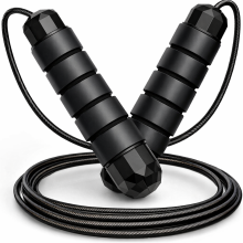 Skipping Rope Adjustable Adult Speed Jump Rope Fitness Gym Exercise