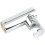 Shower Head Holder Bracket 360 Rotating Copper Round Wall Mount for Bathroom Handheld 2