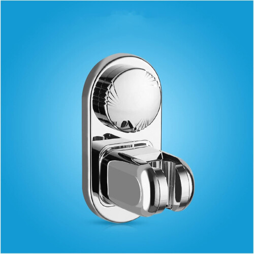Adjustable Shower Head Holder with Vacuum Suction Cup, Removable Wall Mount Bracket, Easy Install 1