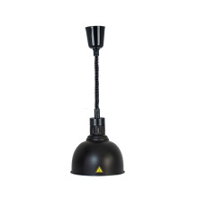 Food Warmer Heat Lamp Buffet Retractable Hanging Heating Lamp Black One Size for Restaurant Food Warming Service