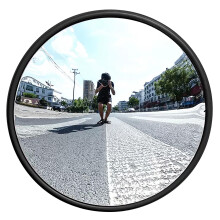 Convex Traffic Mirror Outdoor Security for Road Safety and Surveillance, Shatterproof Weatherproof