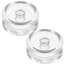 2pcs Glass Fermentation Weights for Wide Mouth Jars, Reusable Pickle Sauerkraut Kimchi