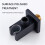 Solid Brass Matte Black Wall Mounted Square Hand Shower Holder Bracket for Bathroom 2