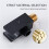 Solid Brass Matte Black Wall Mounted Square Hand Shower Holder Bracket for Bathroom 4