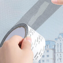Window Screen Tape Waterproof Fiberglass Patch UltraStrong Adhesive for Doors and Windows