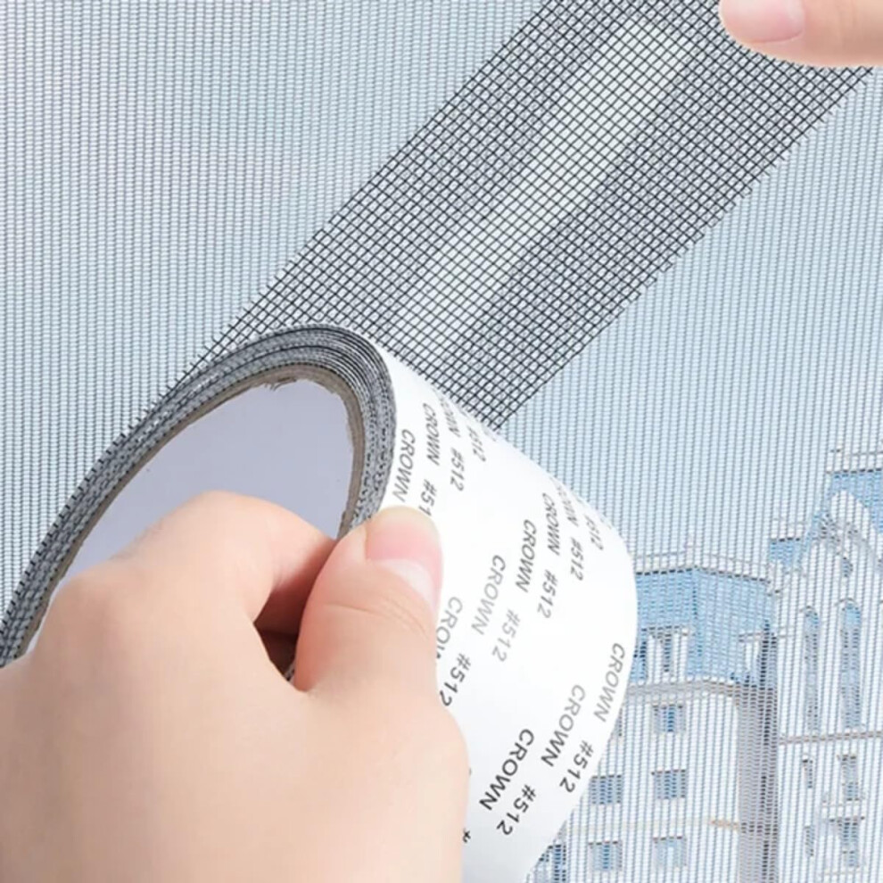 Window Screen Tape Waterproof Fiberglass Patch Ultrastrong Adhesive For Doors And Windows 9164114149893