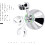 360 Adjustable Shower Head Holder Wall Mount Brushed Nickel Copper Bracket for Bathroom 4