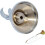360 Adjustable Shower Head Holder Wall Mount Brushed Nickel Copper Bracket for Bathroom 3