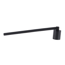 Black Stainless Steel Candle Snuffer and Wick Trimmer Set Prevents Soot Buildup and Extends Life