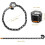 Bike Lock 85cm Folding AntiTheft CutResistant Bicycle Chain with 3 Keys RustProof Design 4