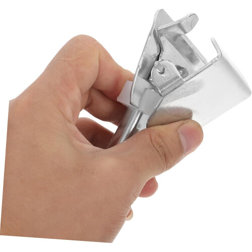 Mop Handle Clamp Galvanized Iron Replacement Dust Mop Attachment Universal Broom Rod Clip 1