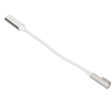 Type-C auf MagSafe 1/2 Ladekabel für OS-Laptops, Aluminiumgehäuse, Silberweiß