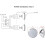 Underwater LED Pond Lights IP68 Waterproof with Remote MultiLight Sync Control 18W 2