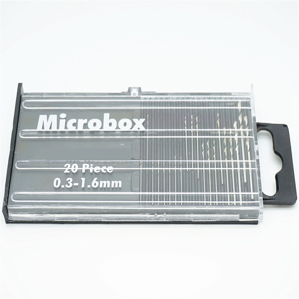 Durable And Sharp Micro Mini Twist Drill Bits Hss Mini Micro Drill Bit Set Precision Drill Kit Small Drilling Resistance Specially Designed Storage 9138057612677