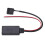 Bluetooth AUX IN-adapter til Alpine-systemer, Bluetooth-musikkabel til bil med lang levetid. Nem montering og afmontering. Plug and Play. 4
