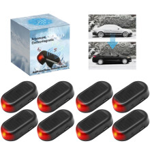 Car Windshield DeIcer with Instant Ice Melting, PlugandPlay Electric Defroster for All Vehicles, 8PC Black