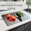 Titanium Cutting Board for Kitchen, Durable 13'x9' Metal Chopping Board, Keeps Knives Sharp, Dishwasher Safe 4