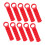 10pcs Plastic Broom Handle End Cap and Mop Pole Replacement Grip for Organized Tool Storage 1